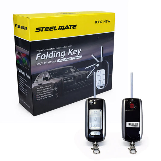 838C-4441 System d'alarme avec clé Steel mate 838C