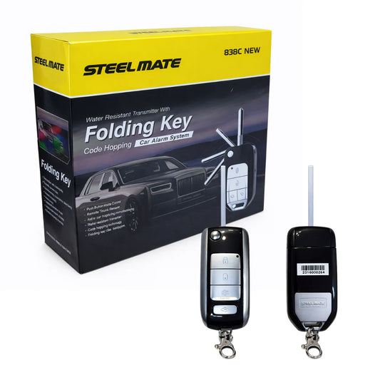 838C-4449 System d'alarme avec clé Steel mate 838C