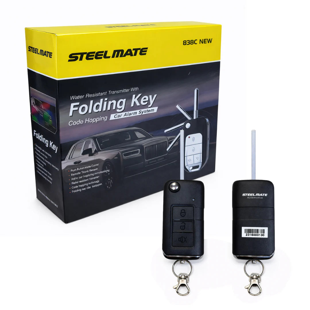 838C-3191 System d'alarme avec clé Steel mate 838C