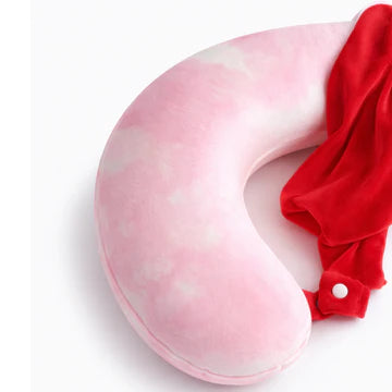 coussin repose tete rouge