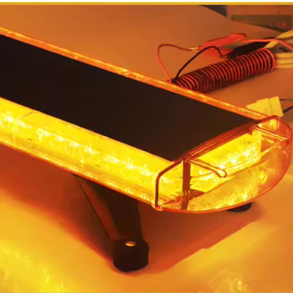 TBD-8400-88LED/ Feux tournant 1,20M sans alarm 12V orange