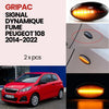 Signal dynamique fume Peugeot 108 2014-2022