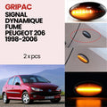 Signal dynamique fume peugeot 206 1998-2006