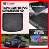 TAPIS SUR MESURE 4D COFFRE PVC AUDI A3 2012-2021