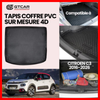TAPIS SUR MESURE 4D COFFRE PVC CITROEN C3 2016-2026