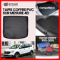 TAPIS SUR MESURE 4D COFFRE PVC DACIA LODGY 2012-2025
