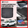 TAPIS SUR MESURE 4D COFFRE PVC DACIA LODGY 2012-2025