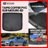 TAPIS SUR MESURE 4D COFFRE PVC MERCEDES-BENZ CLASSE C W205 2012-2021