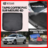 TAPIS SUR MESURE 4D COFFRE PVC RENAULT FLUENCE 2009-2015