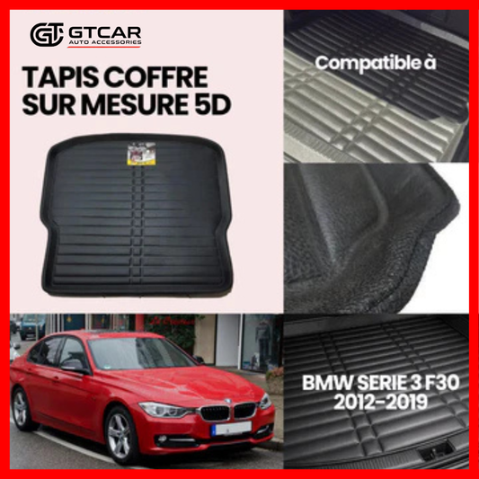TAPIS SUR MESURE COFFRE 5D BMW SERIE 3 F30 2012-2019