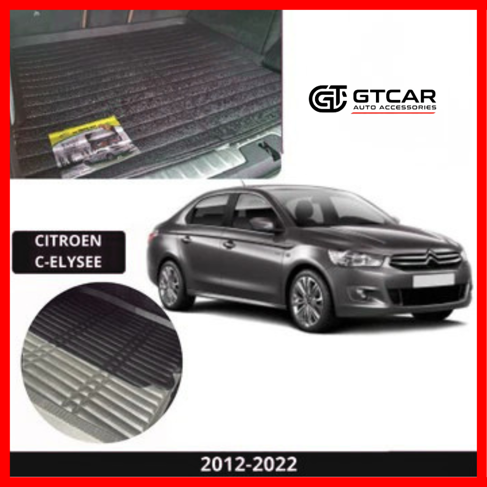 TAPIS SUR MESURE COFFRE 5D CITROEN C-ELYSEE 2012-2022