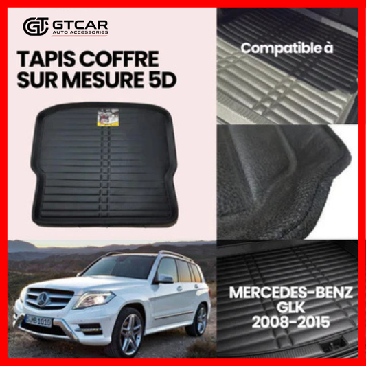 TAPIS SUR MESURE COFFRE 5D MERCEDES-BENZ GLK 2008-2015