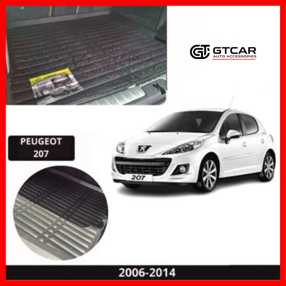 TAPIS SUR MESURE COFFRE 5D PEUGEOT 207 2006-2014