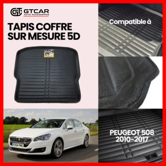 TAPIS SUR MESURE COFFRE 5D PEUGEOT 508 2010-2017