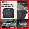 TAPIS SUR MESURE COFFRE 5D SKODA FABIA 2007-2014