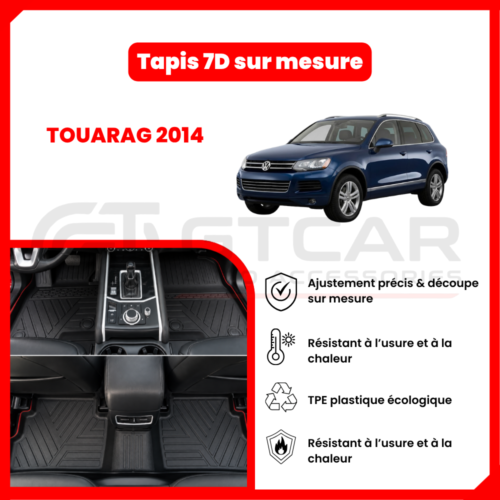 Tapis 7D sur mesure TOUARAG 2014