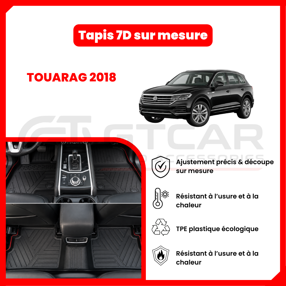 Tapis 7D sur mesure TOUARAG 2018