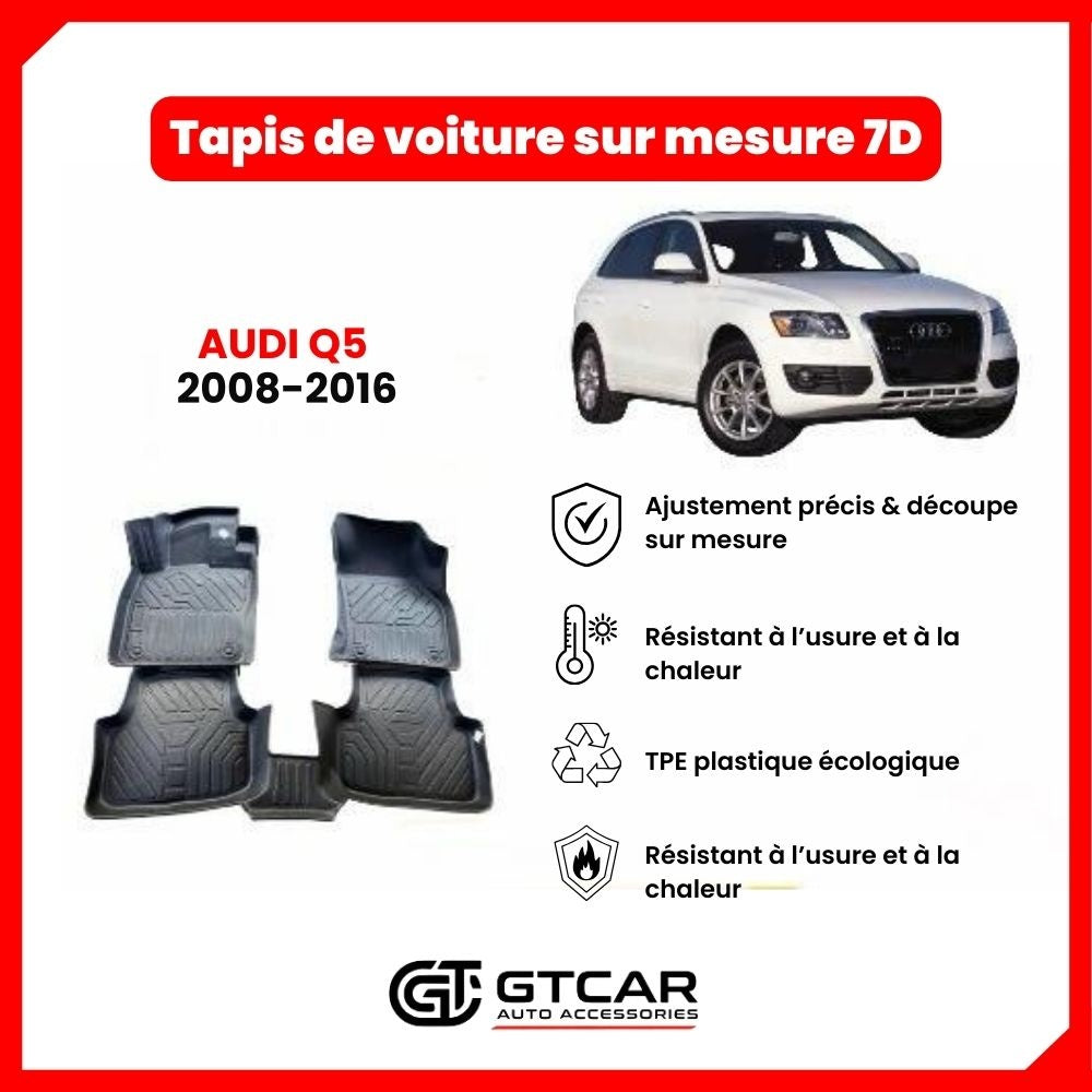 Tapis  sur mesure 7D AUDI Q5  2008-2016