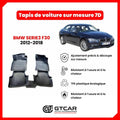 Tapis  sur mesure 7D BMW SERIE3 F30 2012-2018