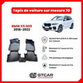 Tapis  sur mesure 7D BMW X5 G05 2018-2023