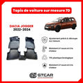 Tapis  sur mesure 7D DACIA JOGGER  2022-2024