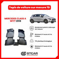 Tapis  sur mesure 7D MERCEDES CLASS A  W177 2018