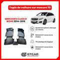 Tapis  sur mesure 7D MERCEDES CLASS B W246 2014-2019