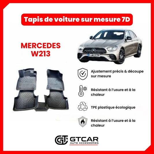 Tapis  sur mesure 7D MERCEDES W213