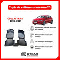 Tapis  sur mesure 7D OPEL ASTRA K  2016-2021