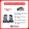 Tapis  sur mesure 7D PEUGEOT 208 2019