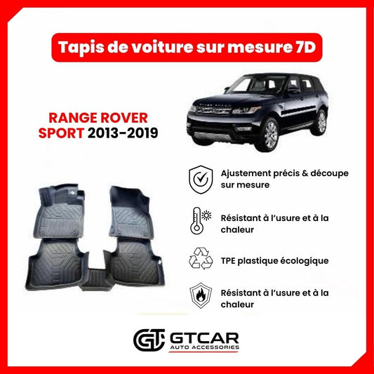 Tapis  sur mesure 7D RANGE ROVER SPORT 2013-2019