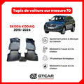 Tapis  sur mesure 7D SKODA KODIAQ 2016-2024