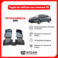 Tapis  sur mesure 7D TOYOTA COROLLA 2019