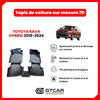 Tapis  sur mesure 7D TOYOTA RAV4 HYBRID 2019-2024
