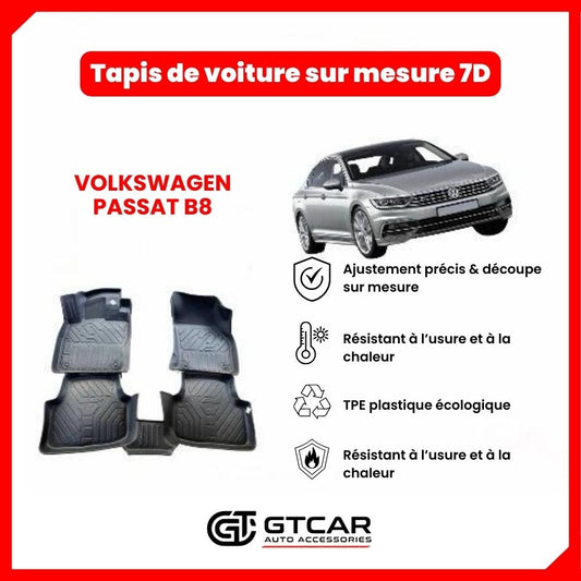 Tapis  sur mesure 7D VOLKSWAGEN PASSAT B8