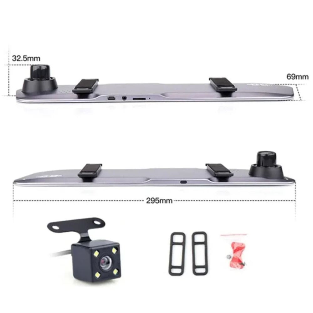 S600 Camera DVR retroviseur Steel mate FULL HD