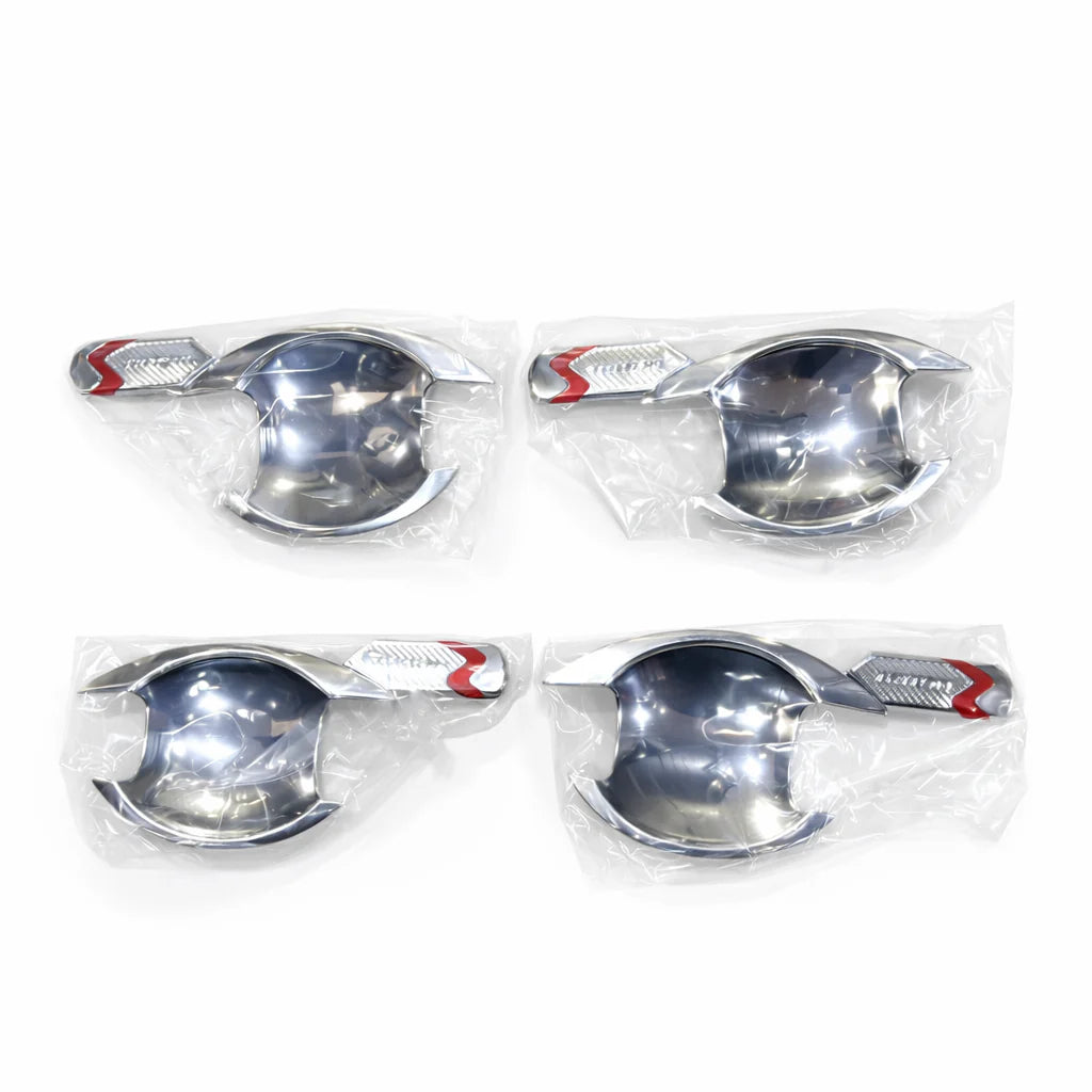 Cache sous poignee chrome mitsubishi triton L200 2014-2019