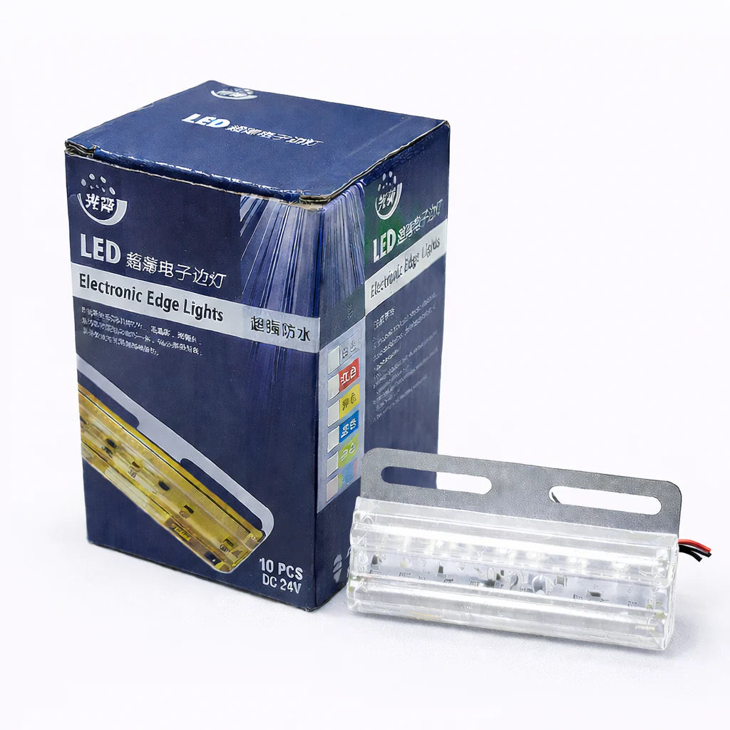 JSM-087 Feux de gabarit petit model avec support en LED 24V blanc