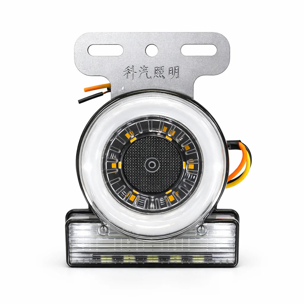 SMG-0249 Feux de gabarit orange et blanc LED 12V