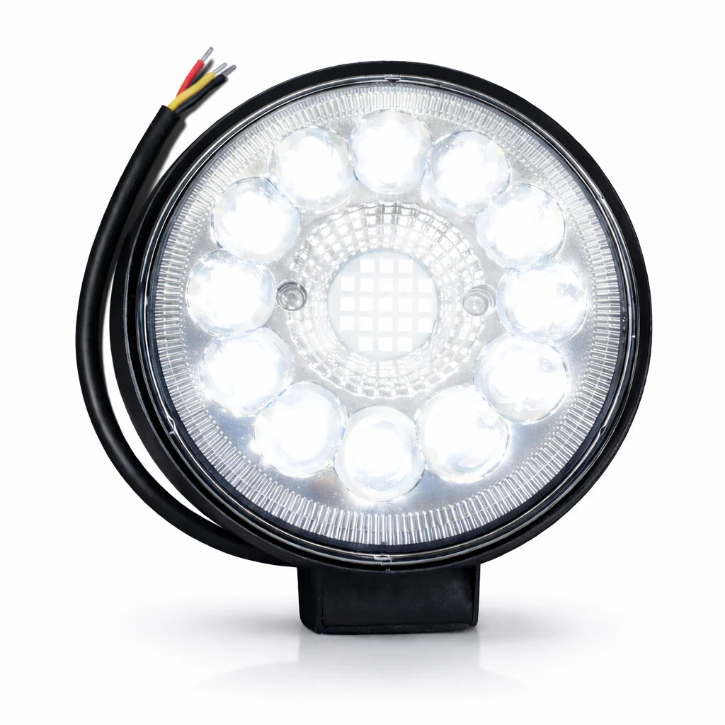 33LED-99W Phare secoure 33LED 99W rond