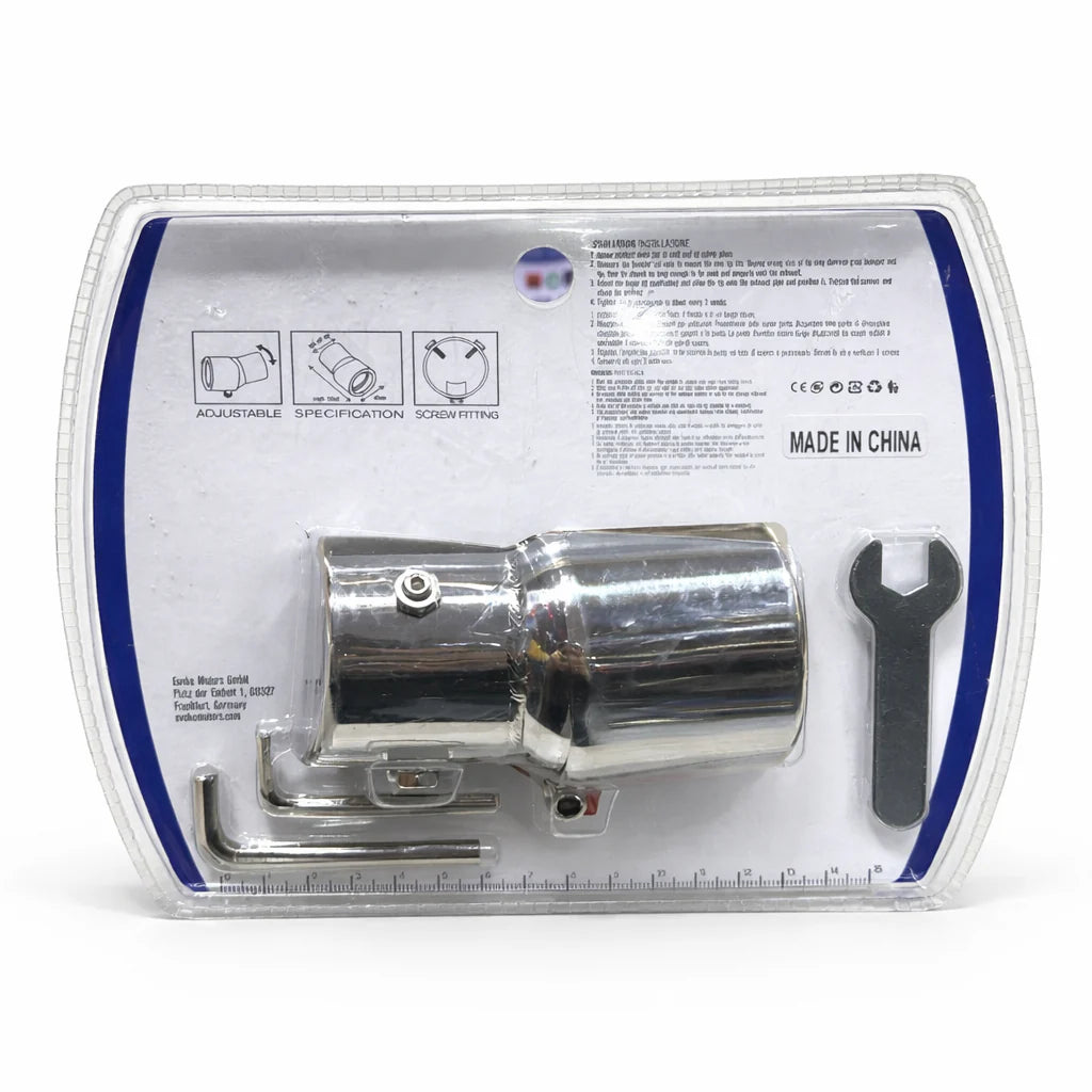 SG-1242900 Embout d'échappement inox 63mm
