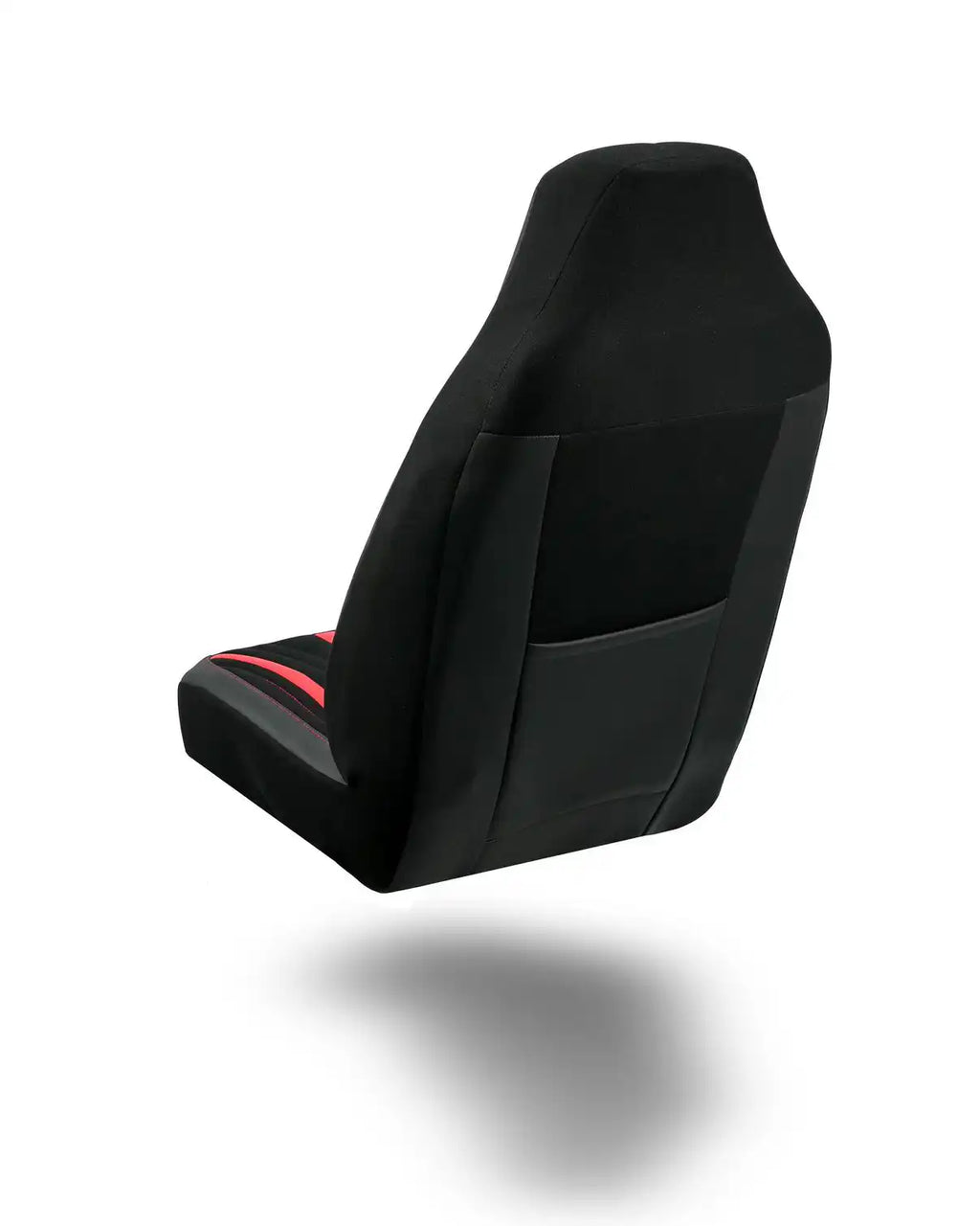 Housses de Sièges Auto Premiumen cuir – Compatibles avec Tous les Véhicules- Red line