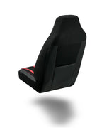Housses de Sièges Auto Premiumen cuir – Compatibles avec Tous les Véhicules- Red line