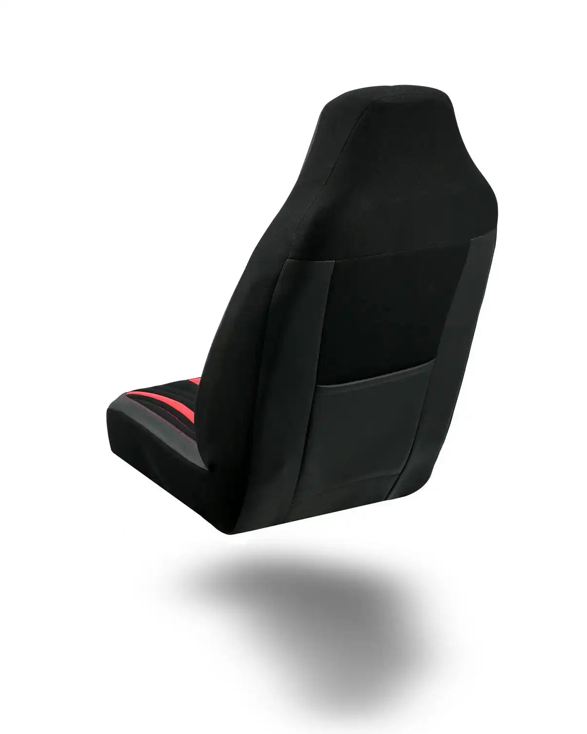 Housses de Sièges Auto Premiumen cuir – Compatibles avec Tous les Véhicules- Red line