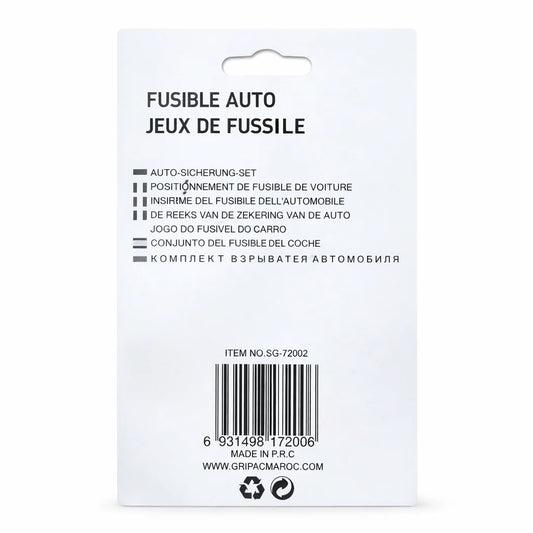 SG-72002 Jeux de 10 fusible grande taille