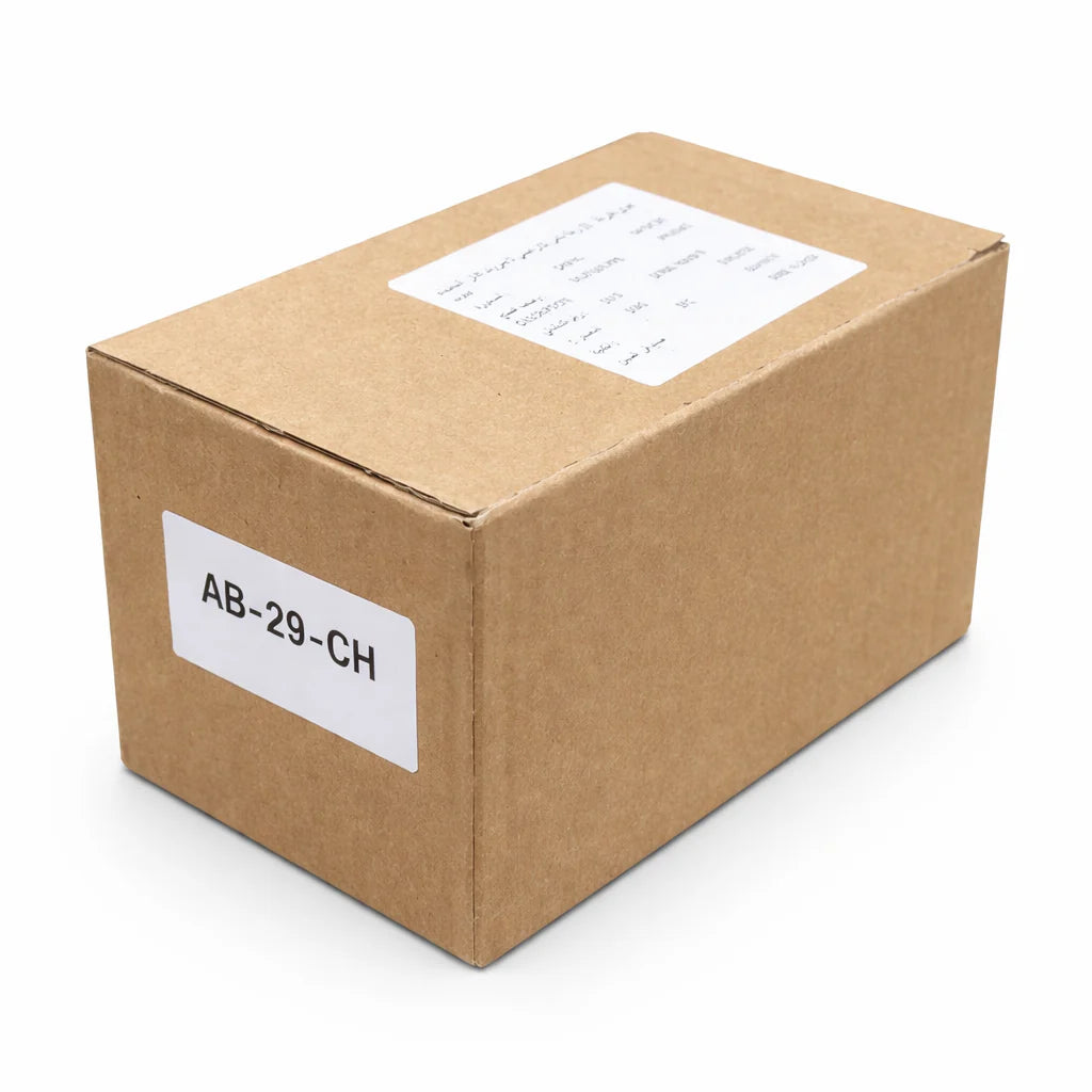 AB-29-CH Embout d'échappement chromer oval