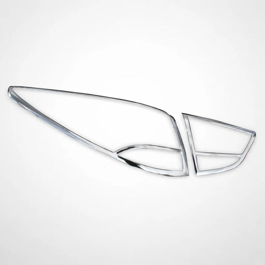 2 Cache feu rouge chromer hyundai ix35 2009-2015