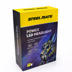 Turbo LED Steel mate G6 H4