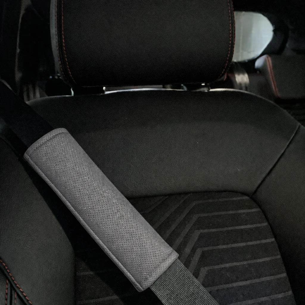 Couvre volant simili cuir + Cache ceinture 38CM