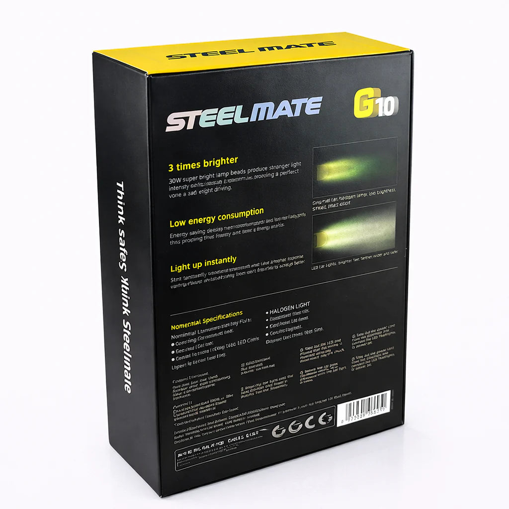 Turbo LED Steel mate G10 H11